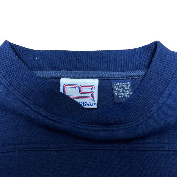 Vintage 1990s Embroidered Cleveland Indians Sweatshirt Size Large - Picture 2 of 8